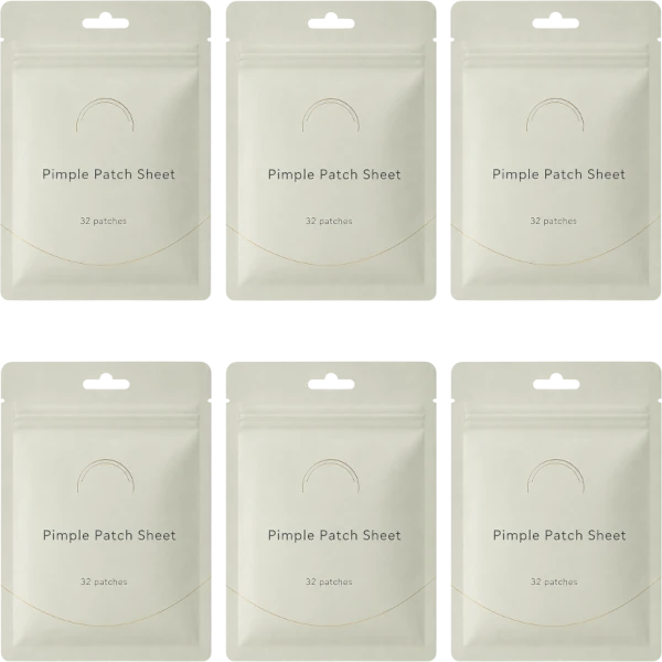 Value Terrace 6 Sheet Pimple Patches