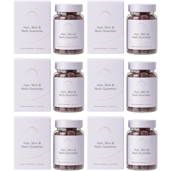 Value Terrace 6 Hair, Skin & Nails Gummies